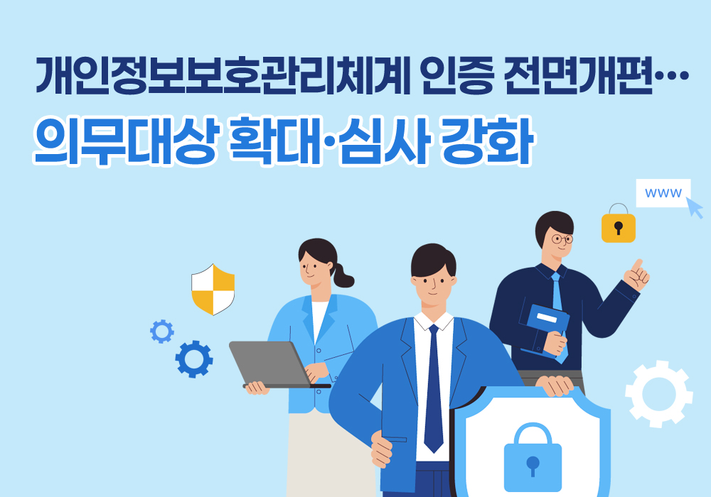 개인정보보호관리체계 인증 전면개편썸네일이미지